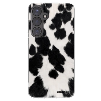 Picasee husă transparentă din silicon pentru Samsung Galaxy S24 FE S721B - Black Moo