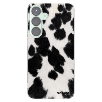 Picasee husă transparentă din silicon pentru Samsung Galaxy S25+ 5G - Black Moo