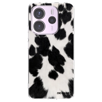 Picasee husă transparentă din silicon pentru Xiaomi Redmi Note 14 4G - Black Moo