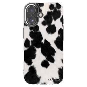 Picasee husă transparentă din silicon pentru Apple iPhone 17 - Black Moo