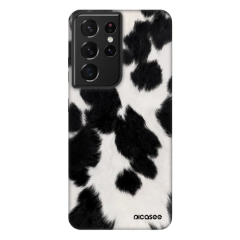 Picasee Fashion Case pentru Samsung Galaxy S21 Ultra 5G G998B - Black Moo