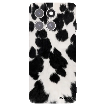 Picasee husă neagră din silicon pentru Motorola Edge 60 Pro - Black Moo