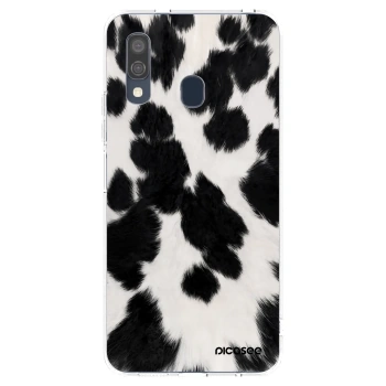 Picasee husă transparentă din silicon pentru Samsung Galaxy A40 A405F - Black Moo