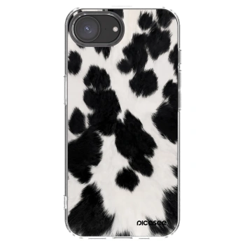 Picasee husă transparentă din silicon pentru Apple iPhone 17e - Black Moo