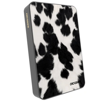 Picasee Powerbank cu MagSafe 10 000 mAh Gri - Black Moo