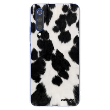 Picasee husă transparentă din silicon pentru Xiaomi Mi 9 SE - Black Moo