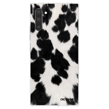 Picasee husă transparentă din silicon pentru Samsung Galaxy Note 10 N970F - Black Moo