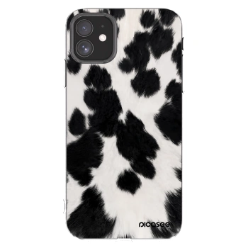 Picasee husă transparentă din silicon pentru Apple iPhone 11 - Black Moo