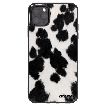 Picasee husă neagră din silicon pentru Apple iPhone 11 Pro Max - Black Moo