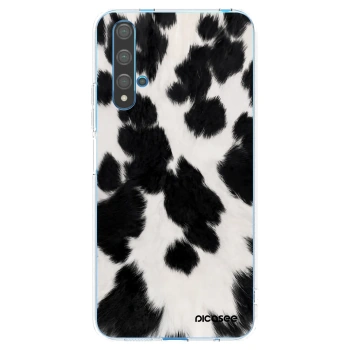 Picasee husă transparentă din silicon pentru Huawei Nova 5T - Black Moo