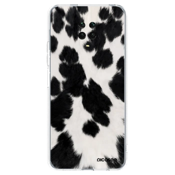 Picasee husă transparentă din silicon pentru Xiaomi Redmi Note 9 Pro - Black Moo