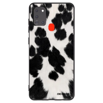 Picasee husă neagră din silicon pentru Samsung Galaxy A21s - Black Moo