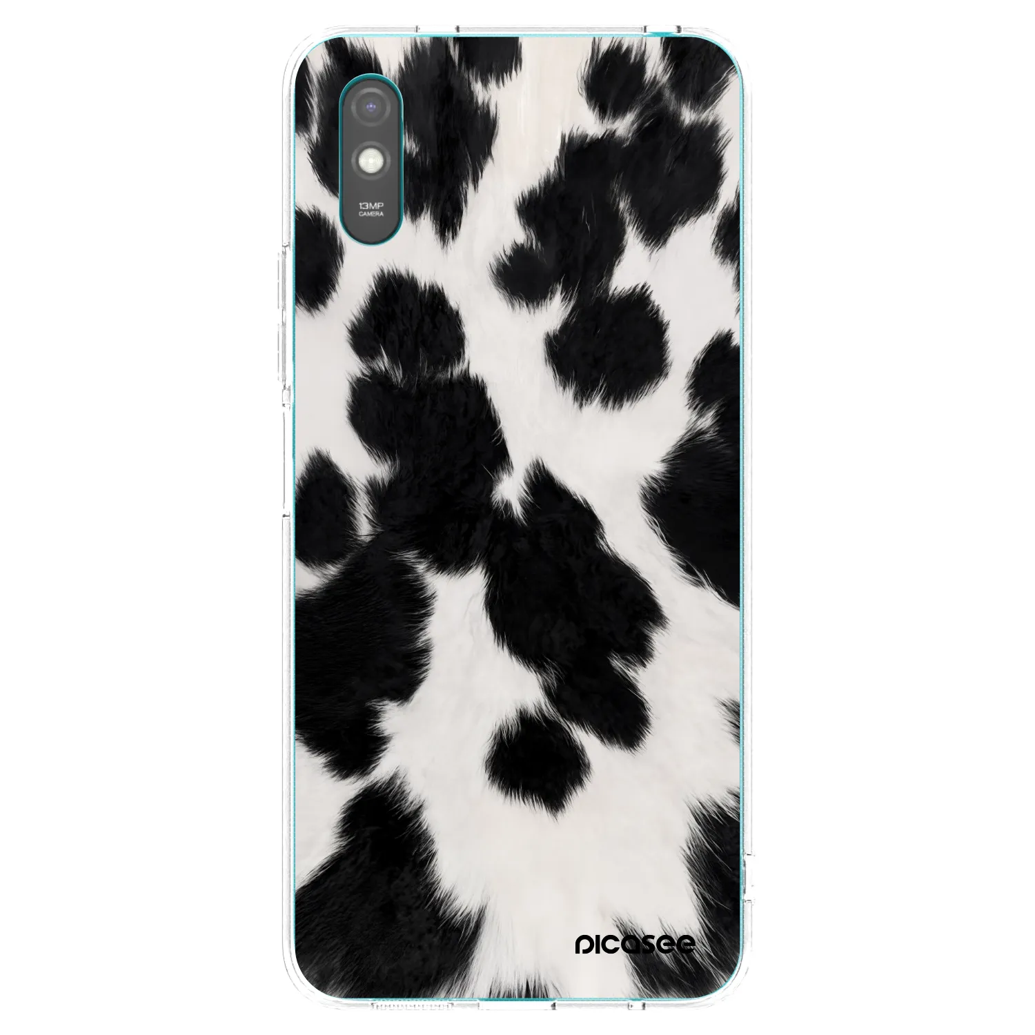 Picasee husă transparentă din silicon pentru Xiaomi Redmi 9A - Black Moo