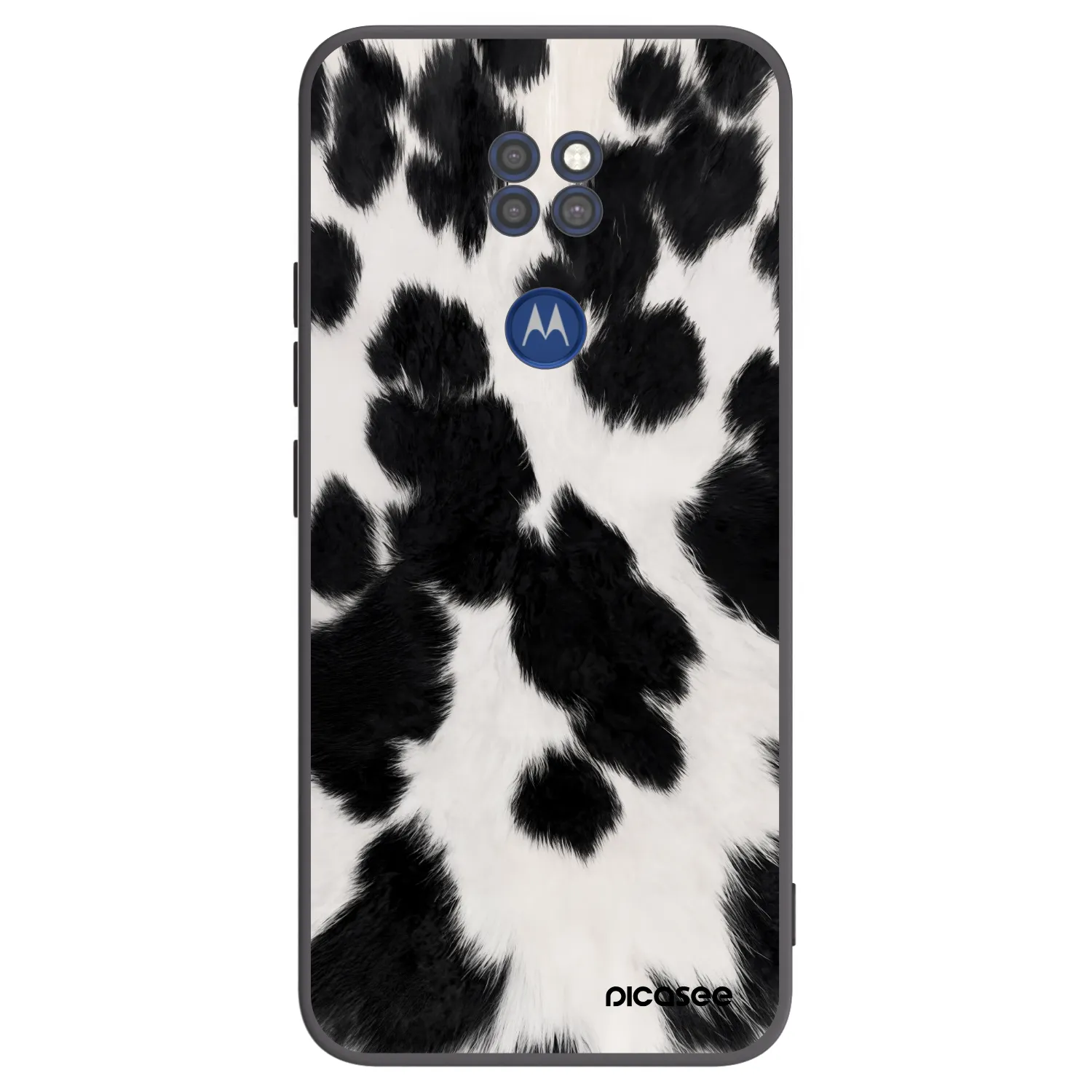 Picasee husă neagră din silicon pentru Motorola Moto G9 Play - Black Moo