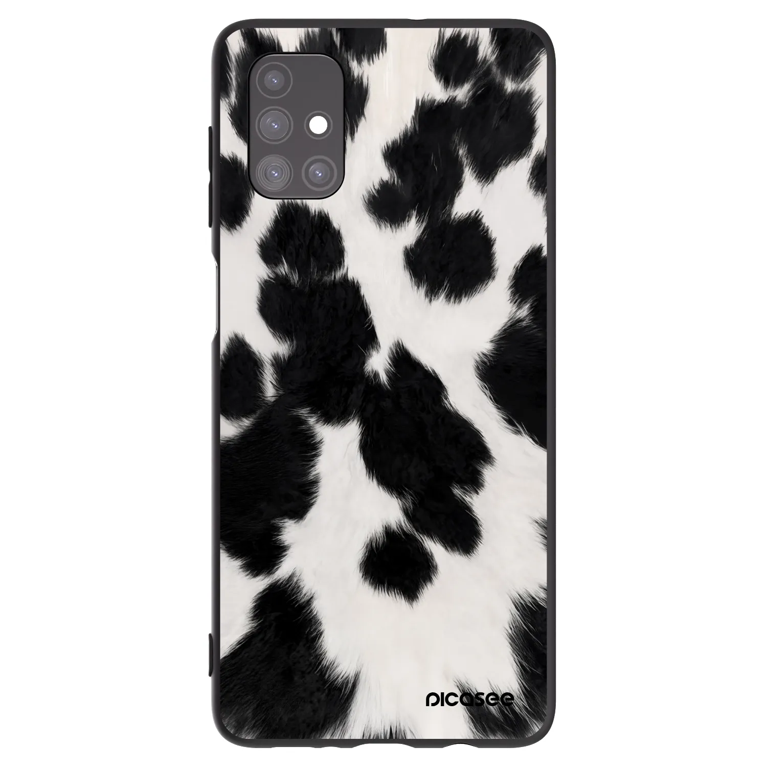 Picasee husă neagră din silicon pentru Samsung Galaxy M51 M515F - Black Moo