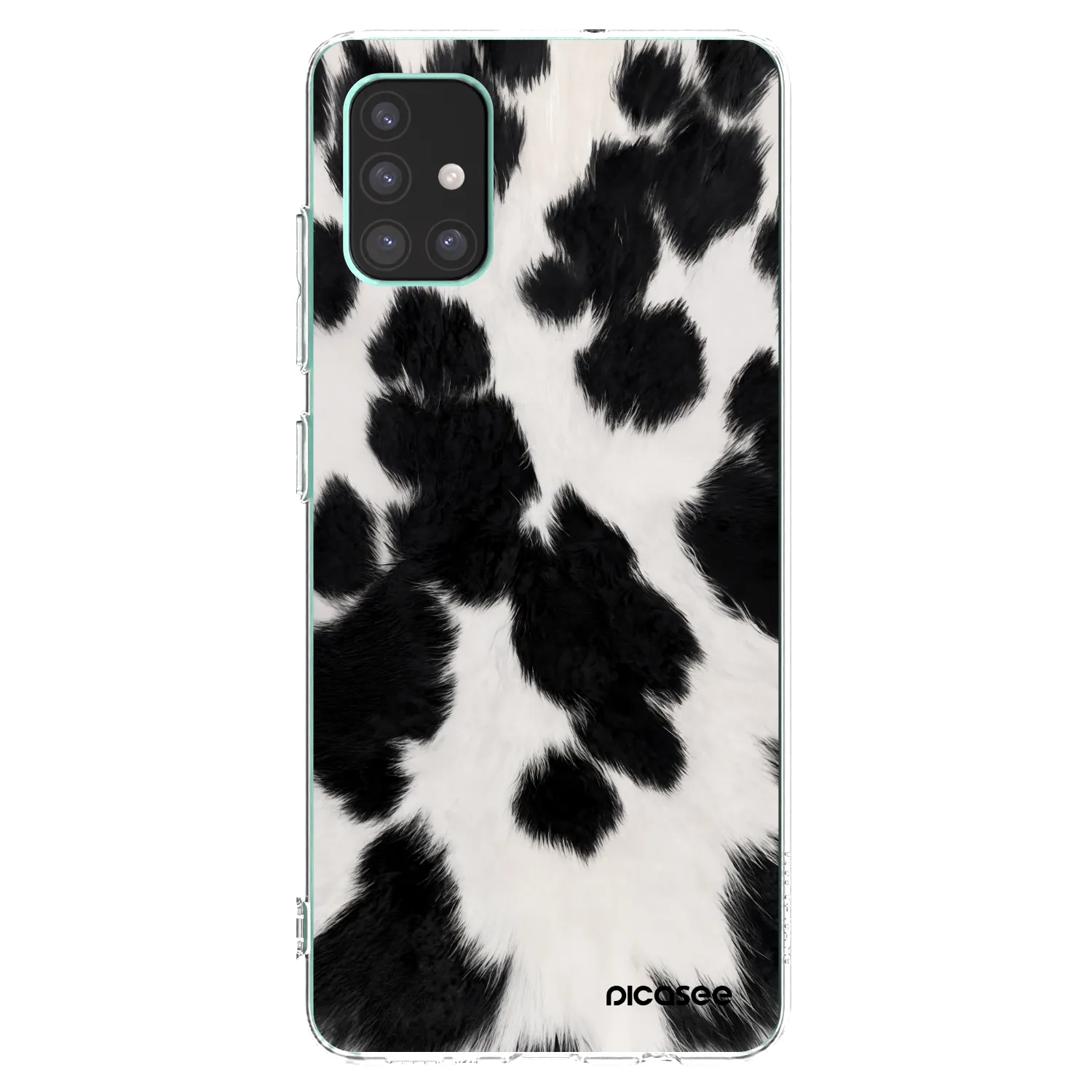 Picasee husă transparentă din silicon pentru Samsung Galaxy M51 M515F - Black Moo