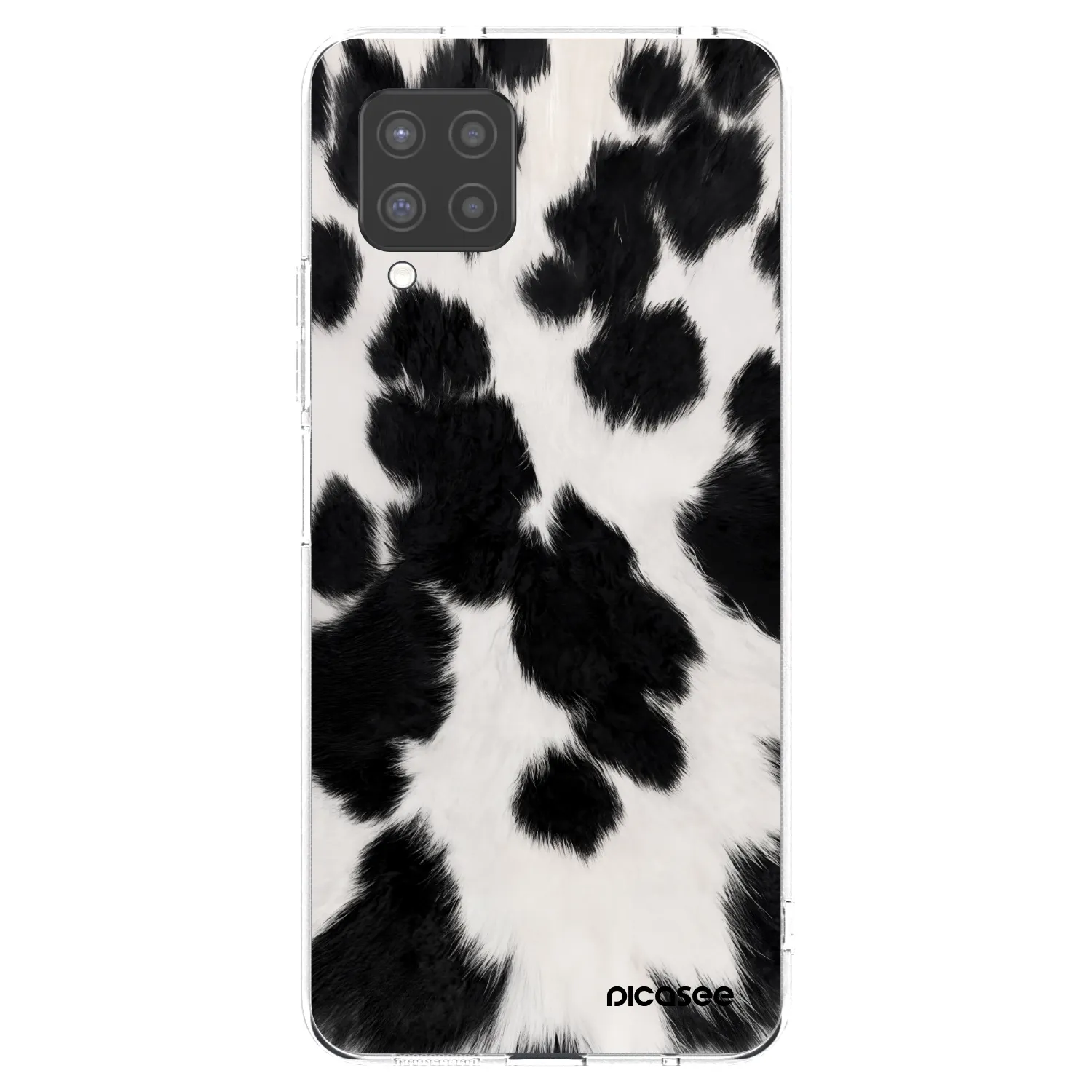 Picasee husă transparentă din silicon pentru Samsung Galaxy A42 A426B - Black Moo