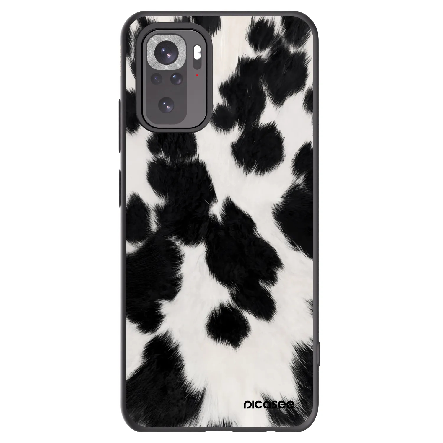 Picasee husă neagră din silicon pentru Xiaomi Redmi Note 10S - Black Moo