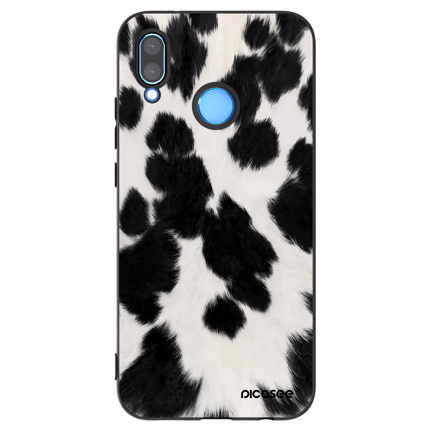 Picasee husă neagră din silicon pentru Huawei P20 Lite - Black Moo