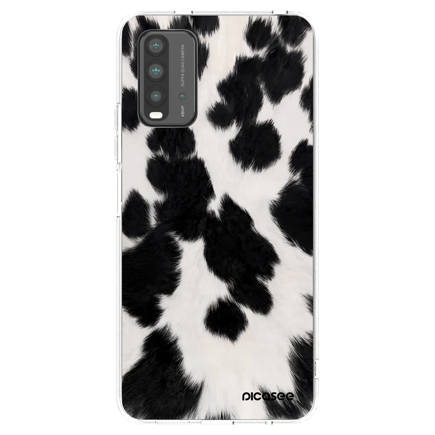 Picasee husă transparentă din silicon pentru Xiaomi Redmi 9T - Black Moo