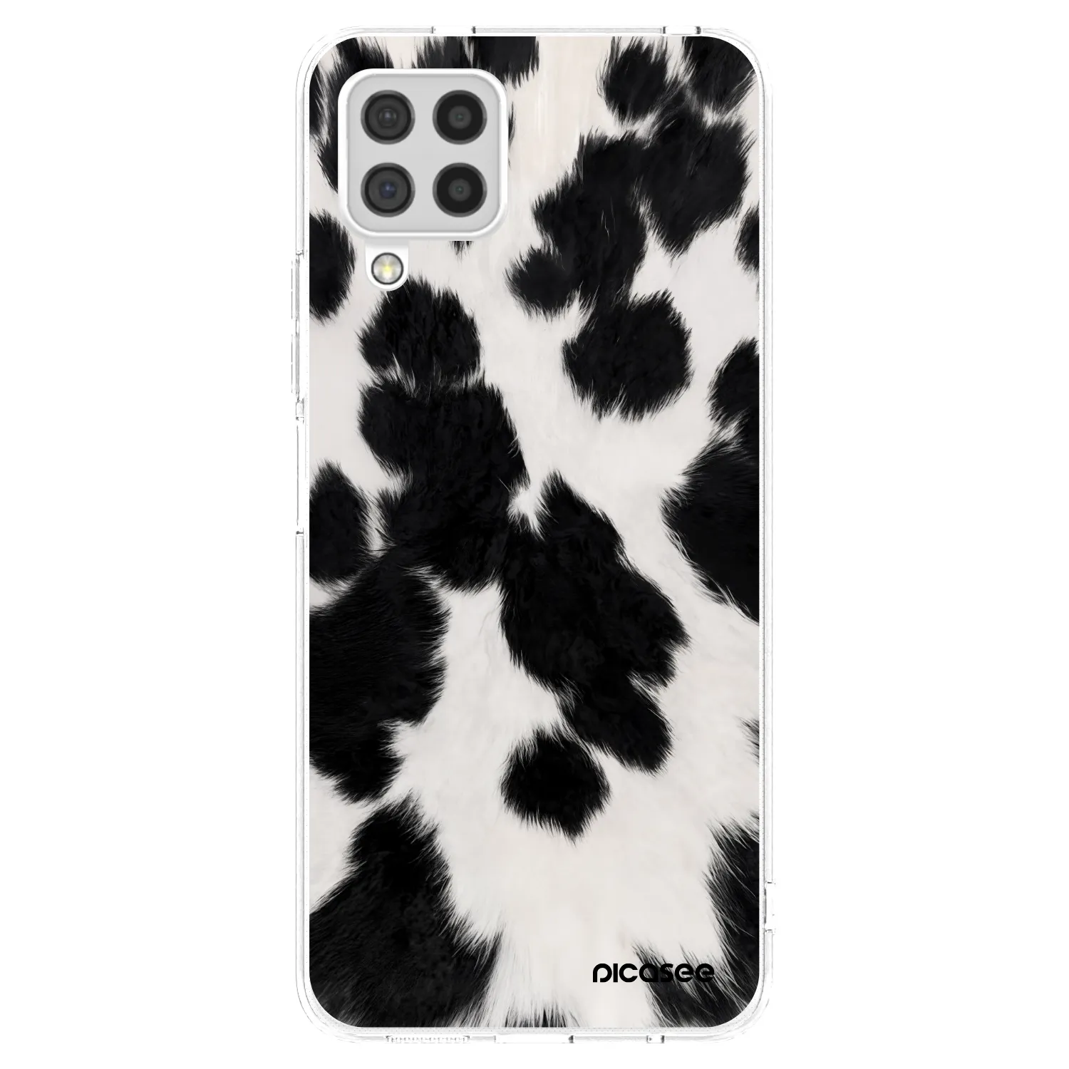 Picasee husă transparentă din silicon pentru Samsung Galaxy A22 A225F 4G - Black Moo