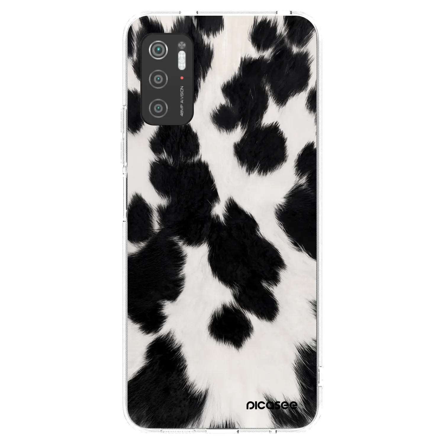 Picasee husă transparentă din silicon pentru Xiaomi Poco M3 Pro 5G - Black Moo