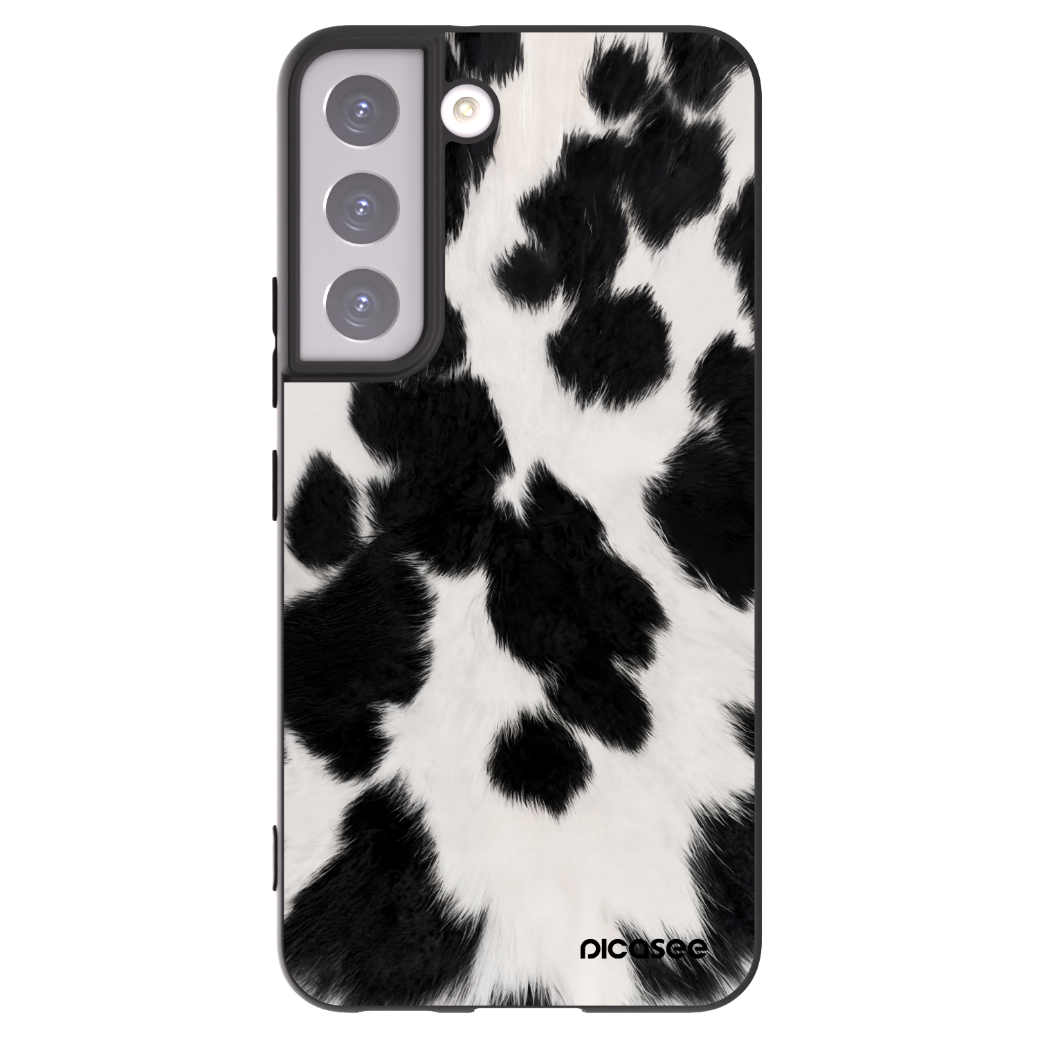 Picasee husă neagră din silicon pentru Samsung Galaxy S22 5G - Black Moo