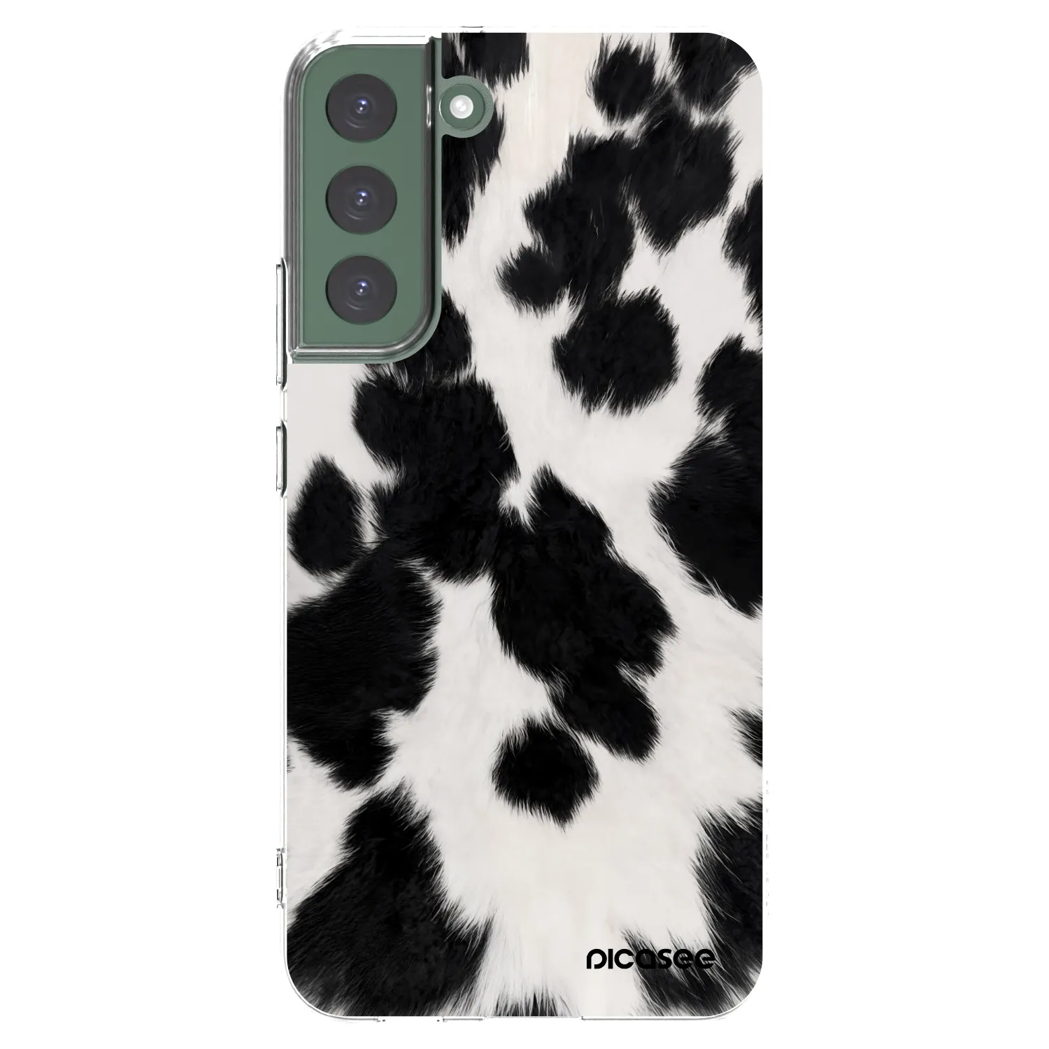 Picasee husă transparentă din silicon pentru Samsung Galaxy S22+ 5G - Black Moo
