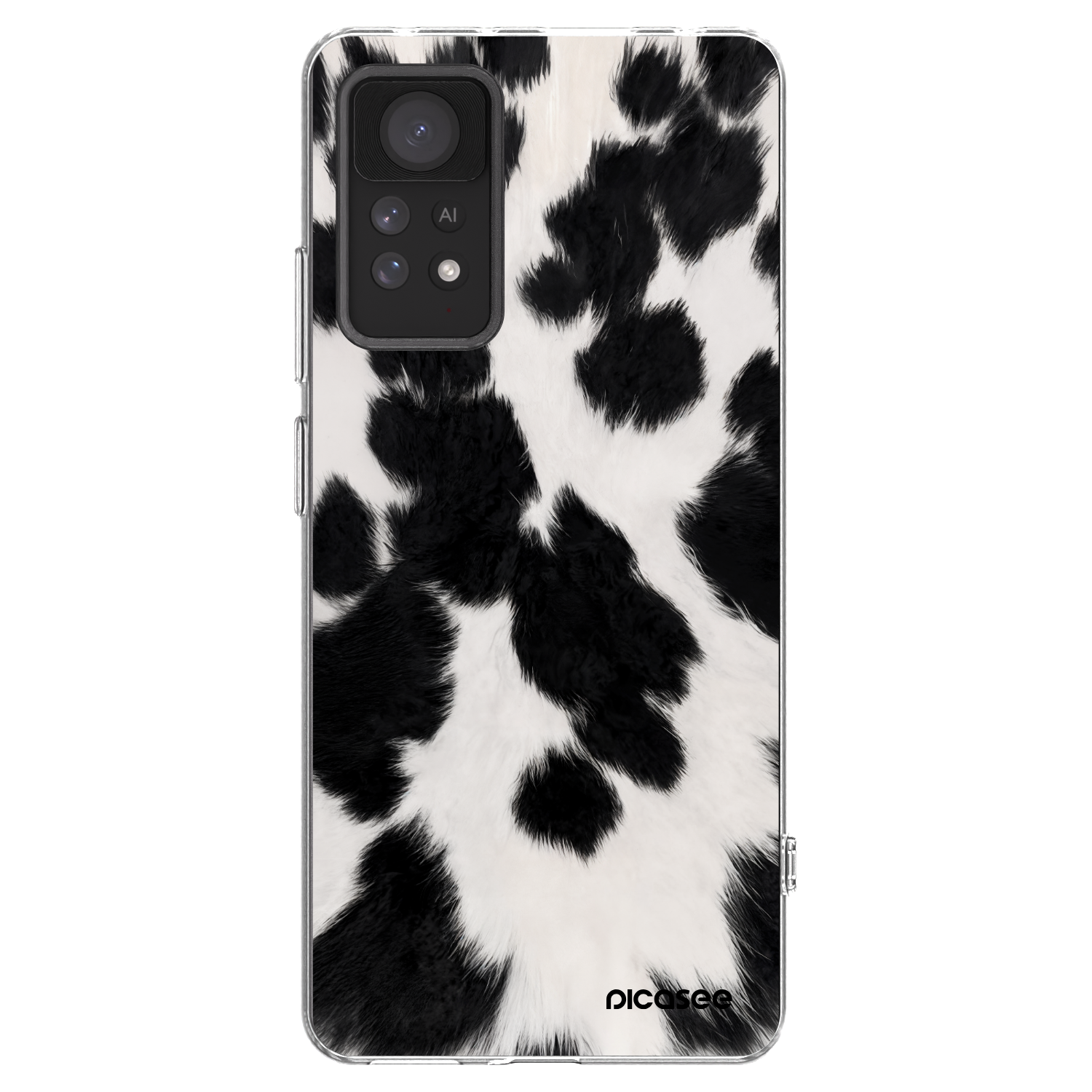 Picasee husă transparentă din silicon pentru Xiaomi Redmi Note 11 Pro 5G - Black Moo