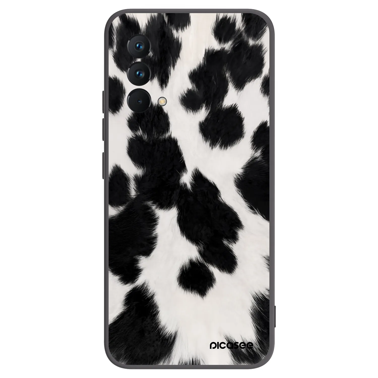 Picasee husă neagră din silicon pentru Realme GT Master Edition 5G - Black Moo