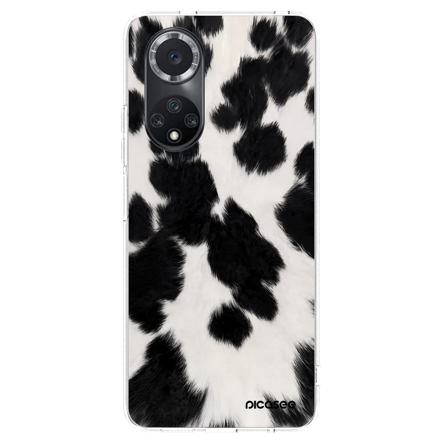 Picasee husă transparentă din silicon pentru Huawei Nova 9 SE - Black Moo