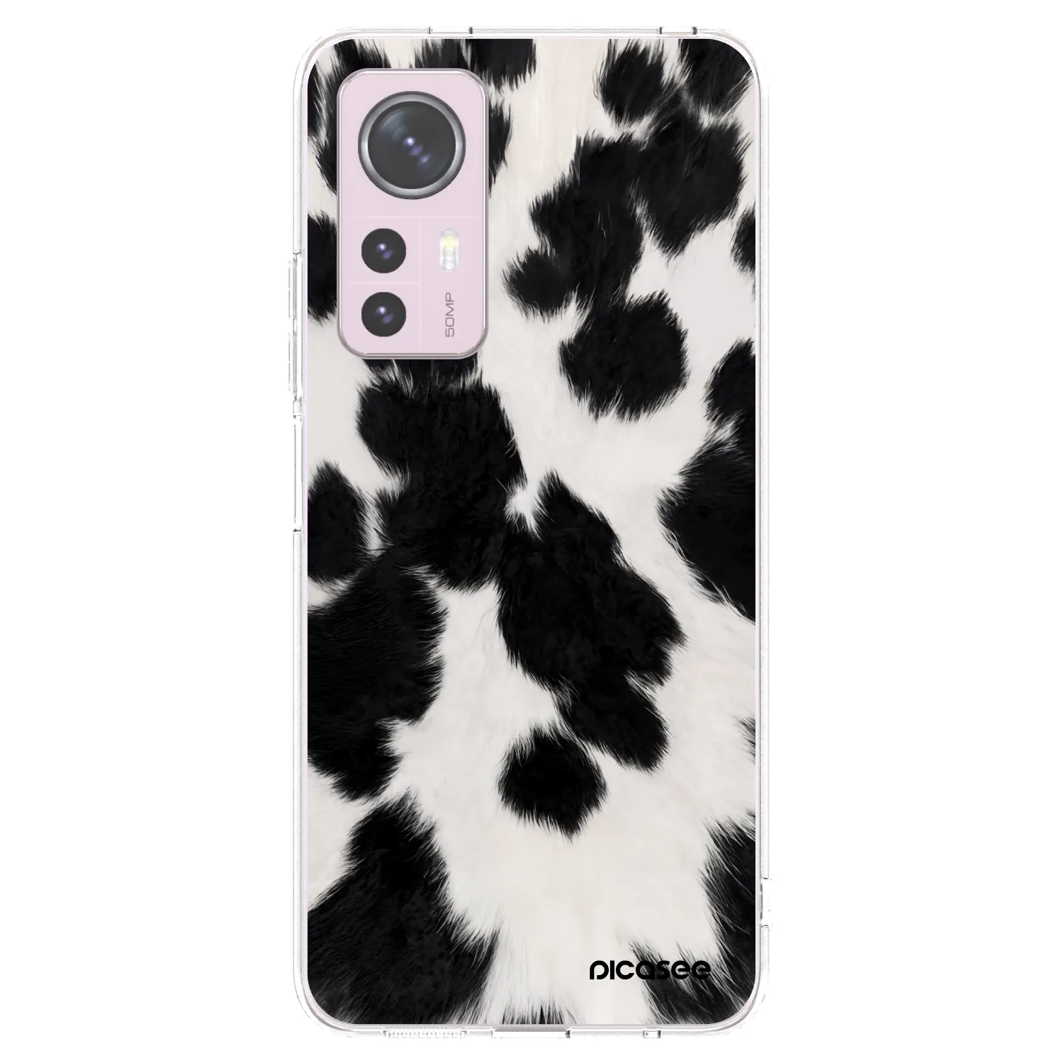 Picasee husă transparentă din silicon pentru Xiaomi 12 - Black Moo