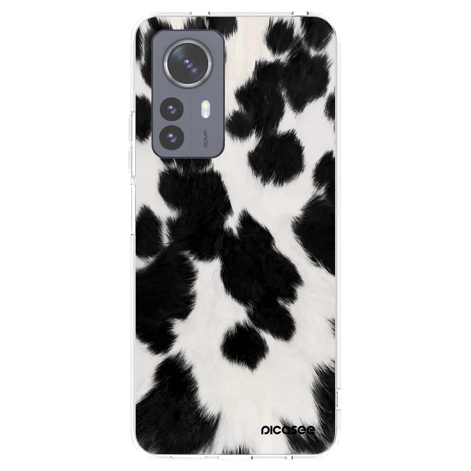 Picasee husă transparentă din silicon pentru Xiaomi 12 Pro - Black Moo