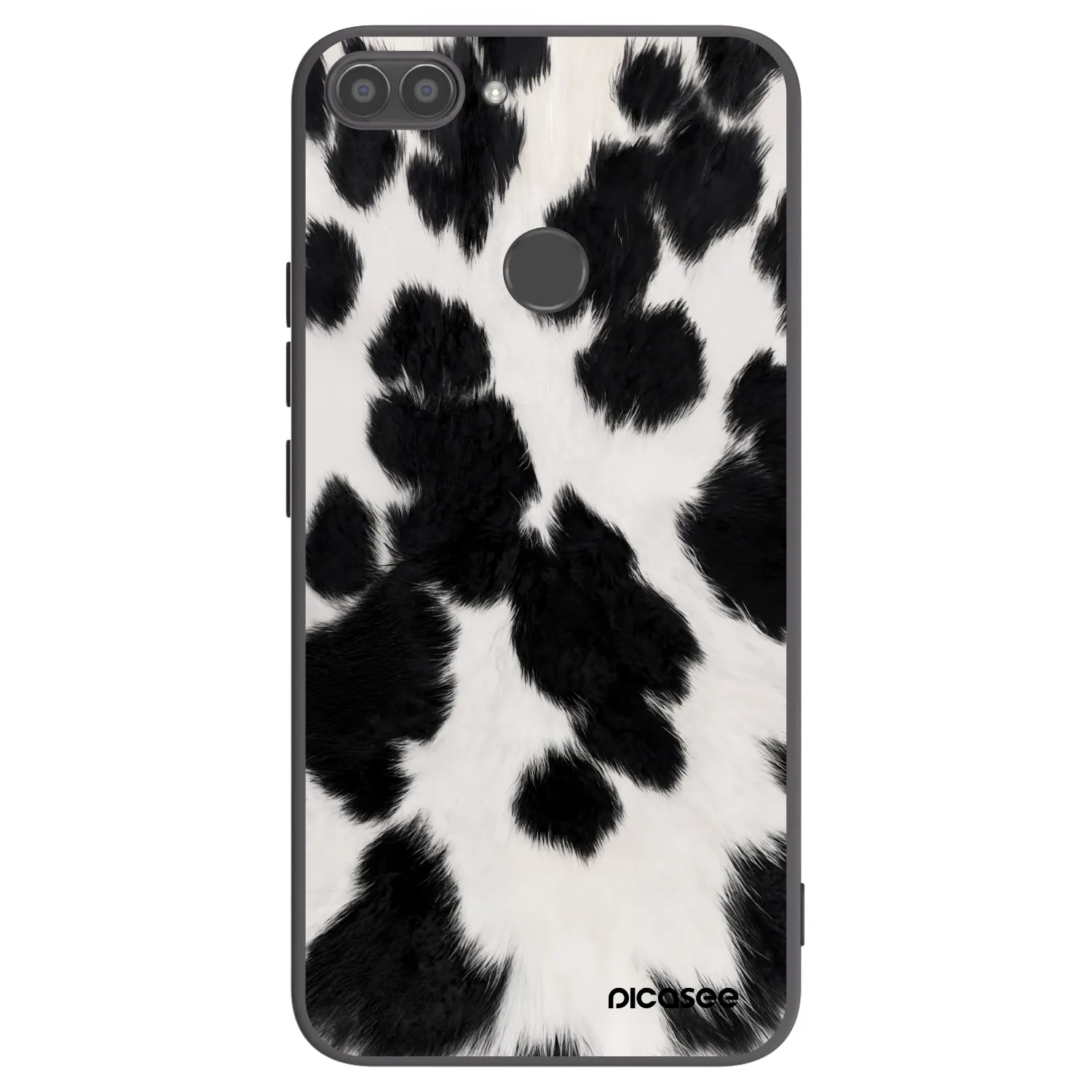 Picasee husă neagră din silicon pentru Huawei P Smart - Black Moo