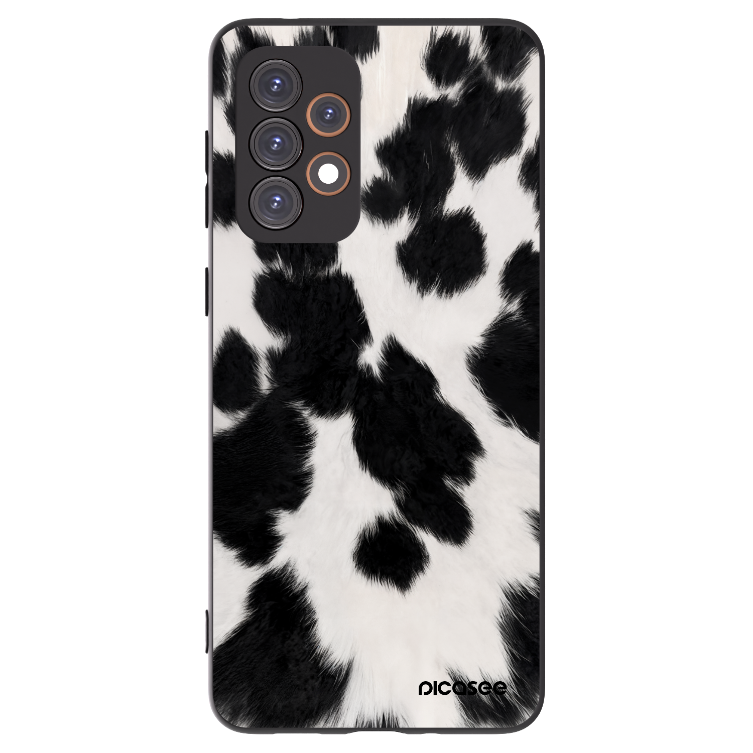 Picasee husă neagră din silicon pentru Samsung Galaxy A33 5G A336 - Black Moo