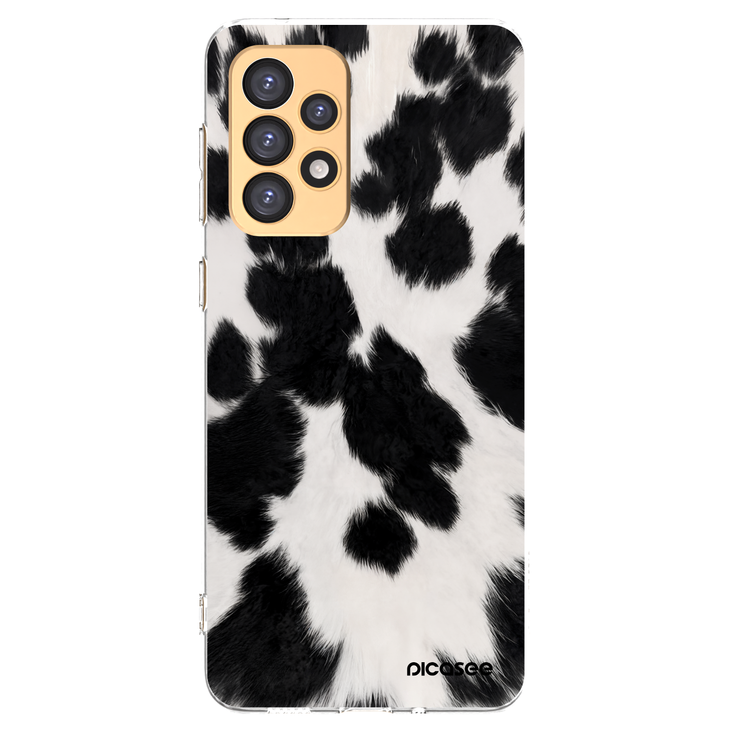Picasee husă transparentă din silicon pentru Samsung Galaxy A33 5G A336 - Black Moo
