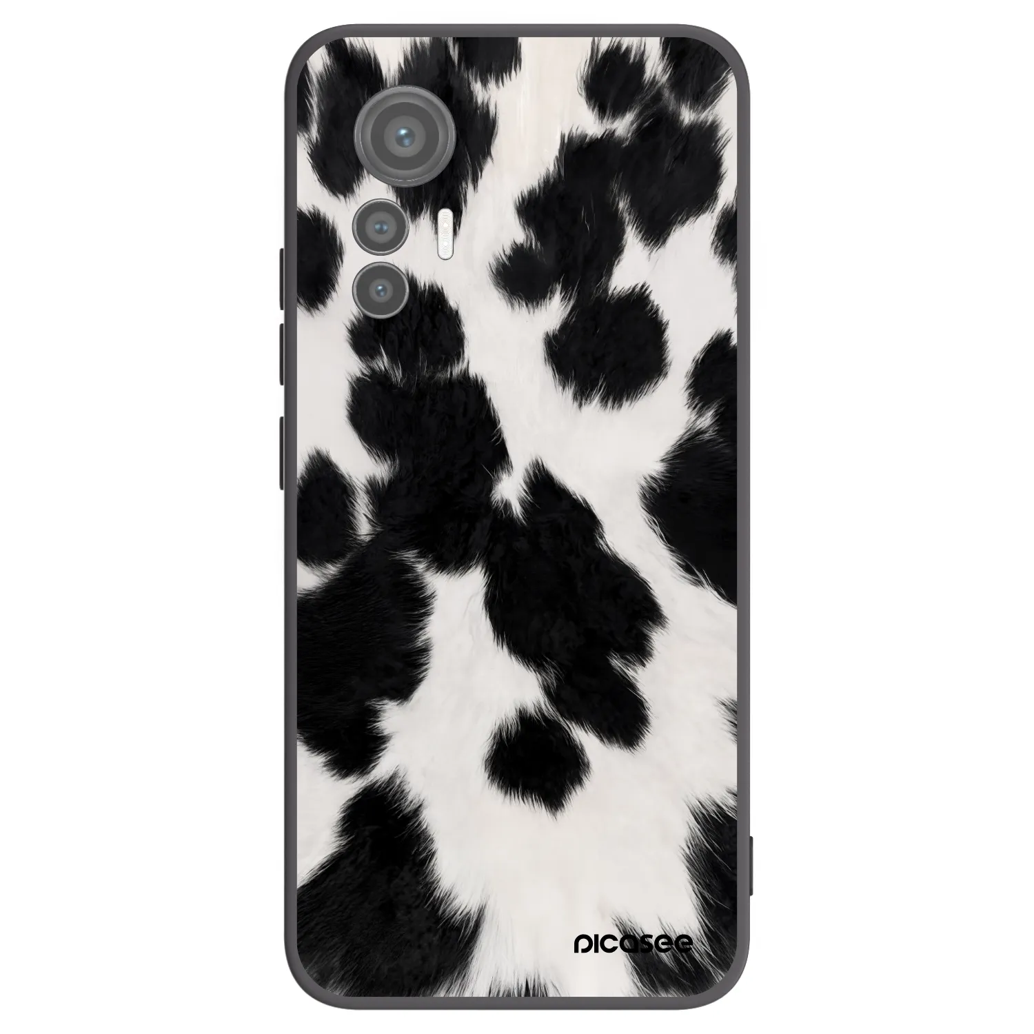 Picasee husă neagră din silicon pentru Xiaomi 12 Lite - Black Moo