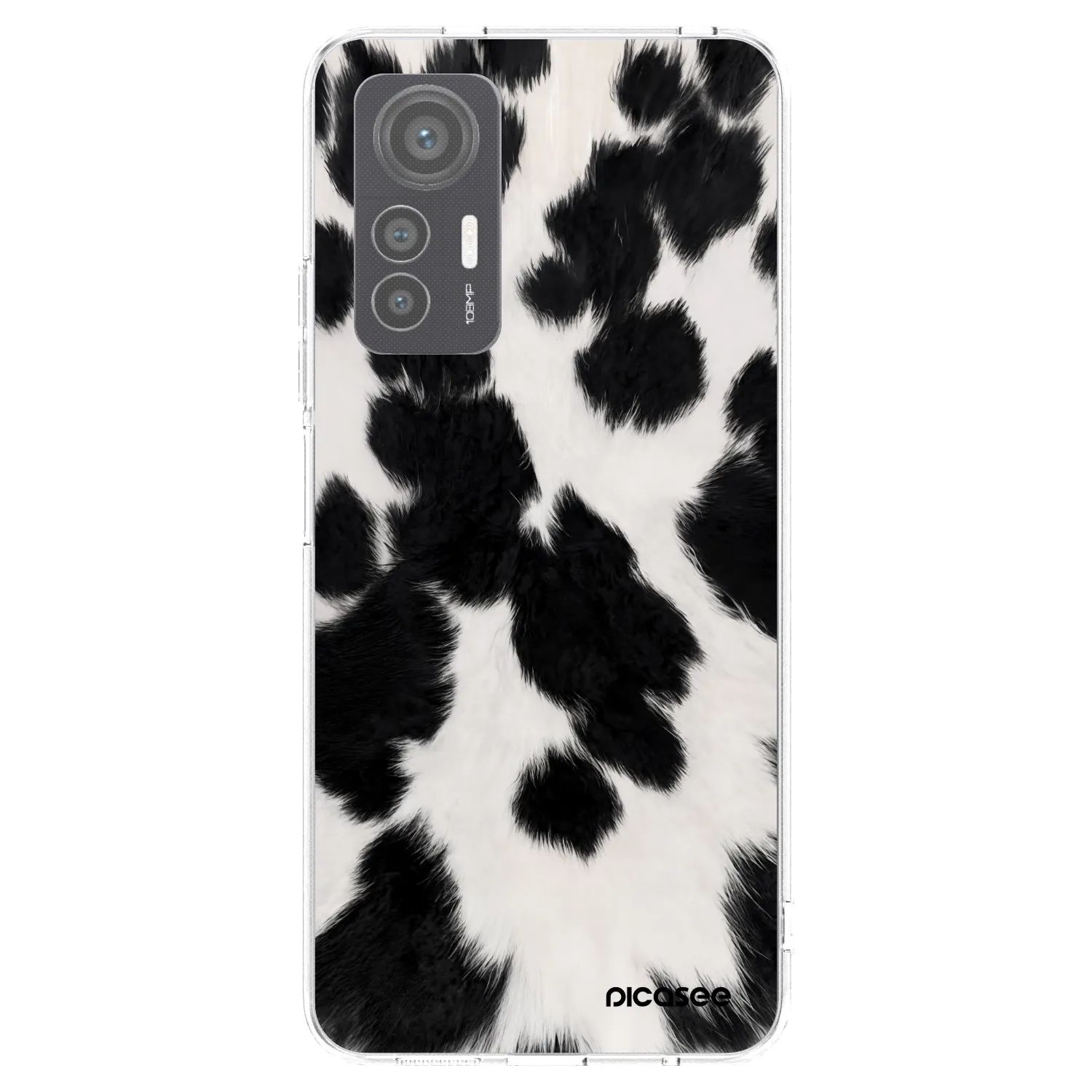 Picasee husă transparentă din silicon pentru Xiaomi 12 Lite - Black Moo