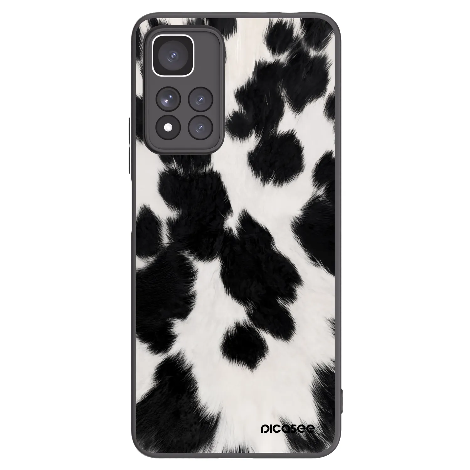 Picasee husă neagră din silicon pentru Xiaomi Redmi Note 11 Pro+ 5G - Black Moo