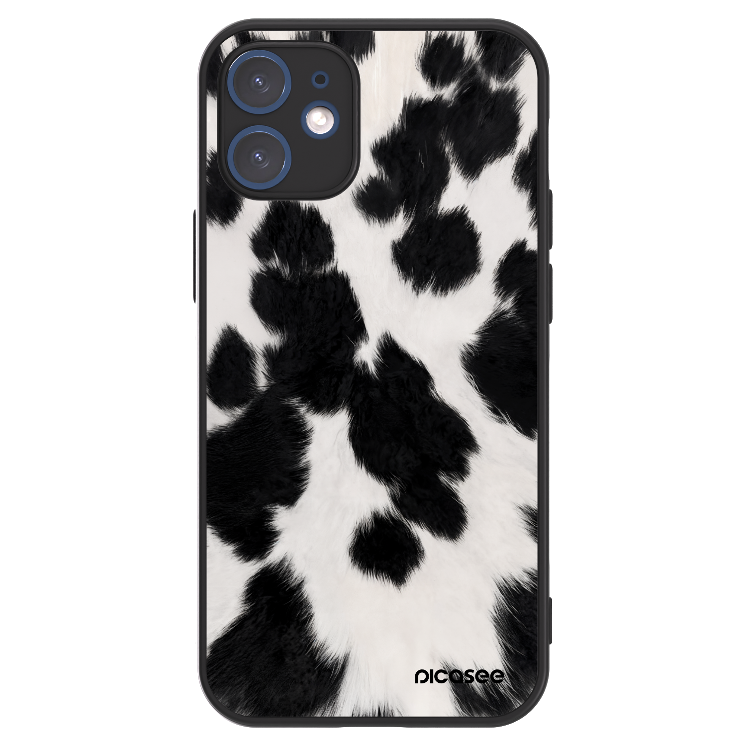 Picasee ULTIMATE CASE MagSafe pentru Apple iPhone 12 mini - Black Moo