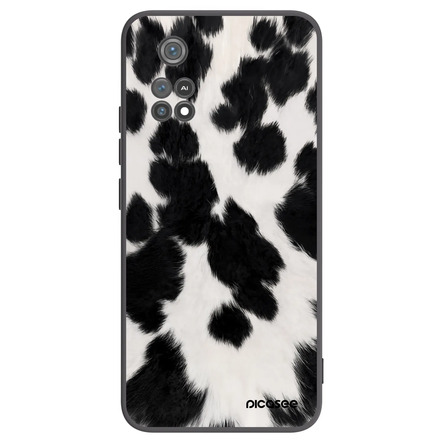 Picasee husă neagră din silicon pentru Xiaomi Poco M4 Pro - Black Moo