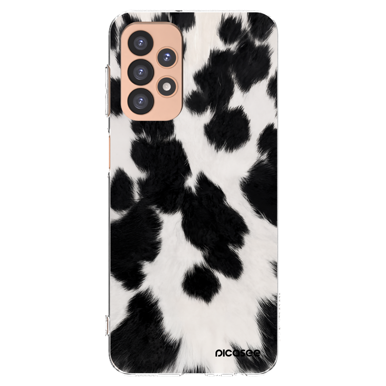 Picasee husă transparentă din silicon pentru Samsung Galaxy A23 A236B 5G - Black Moo