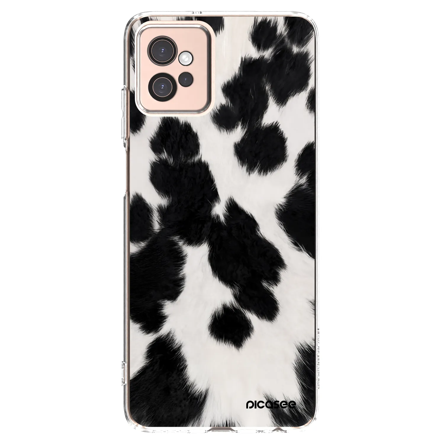 Picasee husă transparentă din silicon pentru Motorola Moto G32 - Black Moo