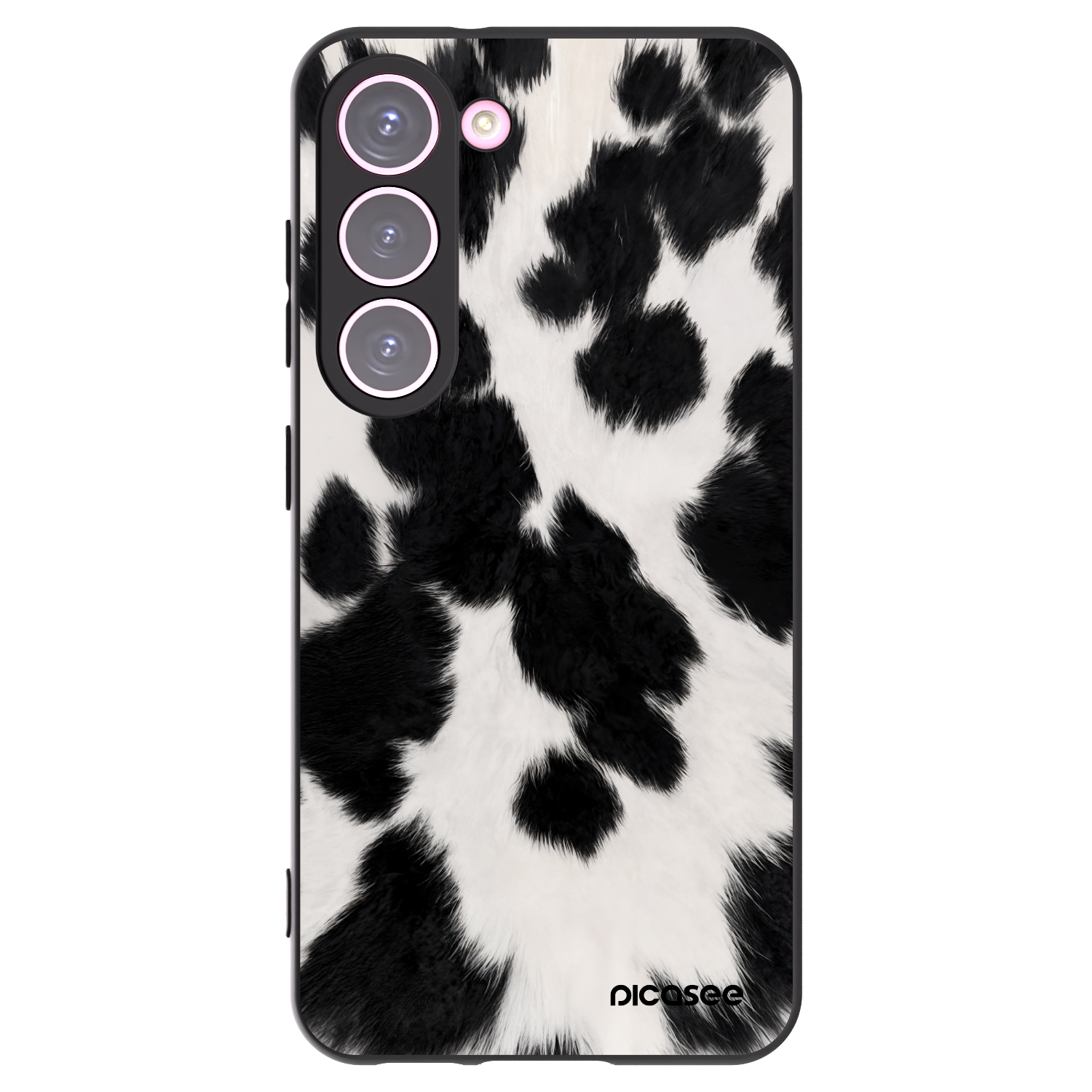 Picasee husă neagră din silicon pentru Samsung Galaxy S23 5G - Black Moo