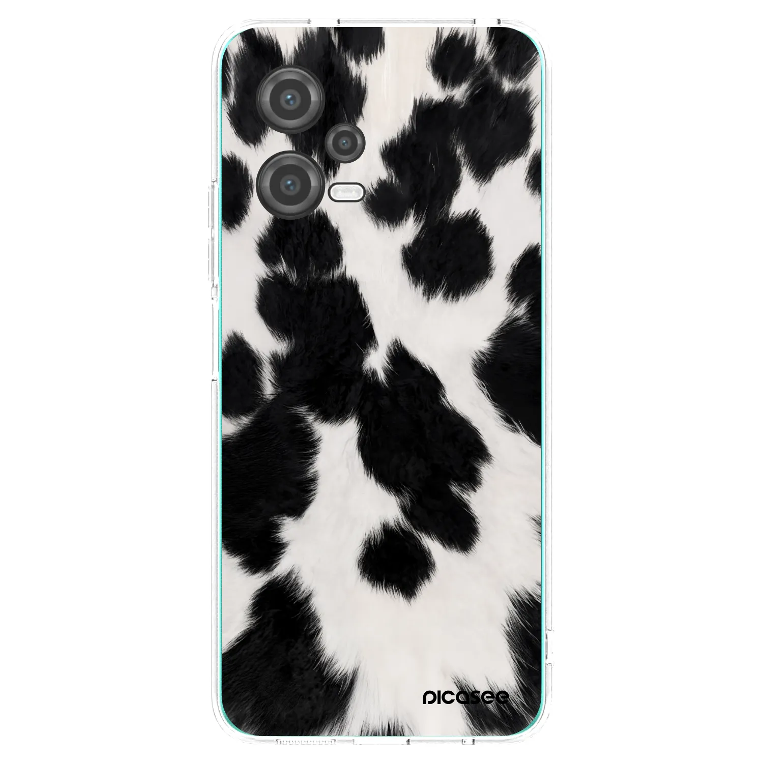 Picasee husă transparentă din silicon pentru Xiaomi Poco X5 - Black Moo