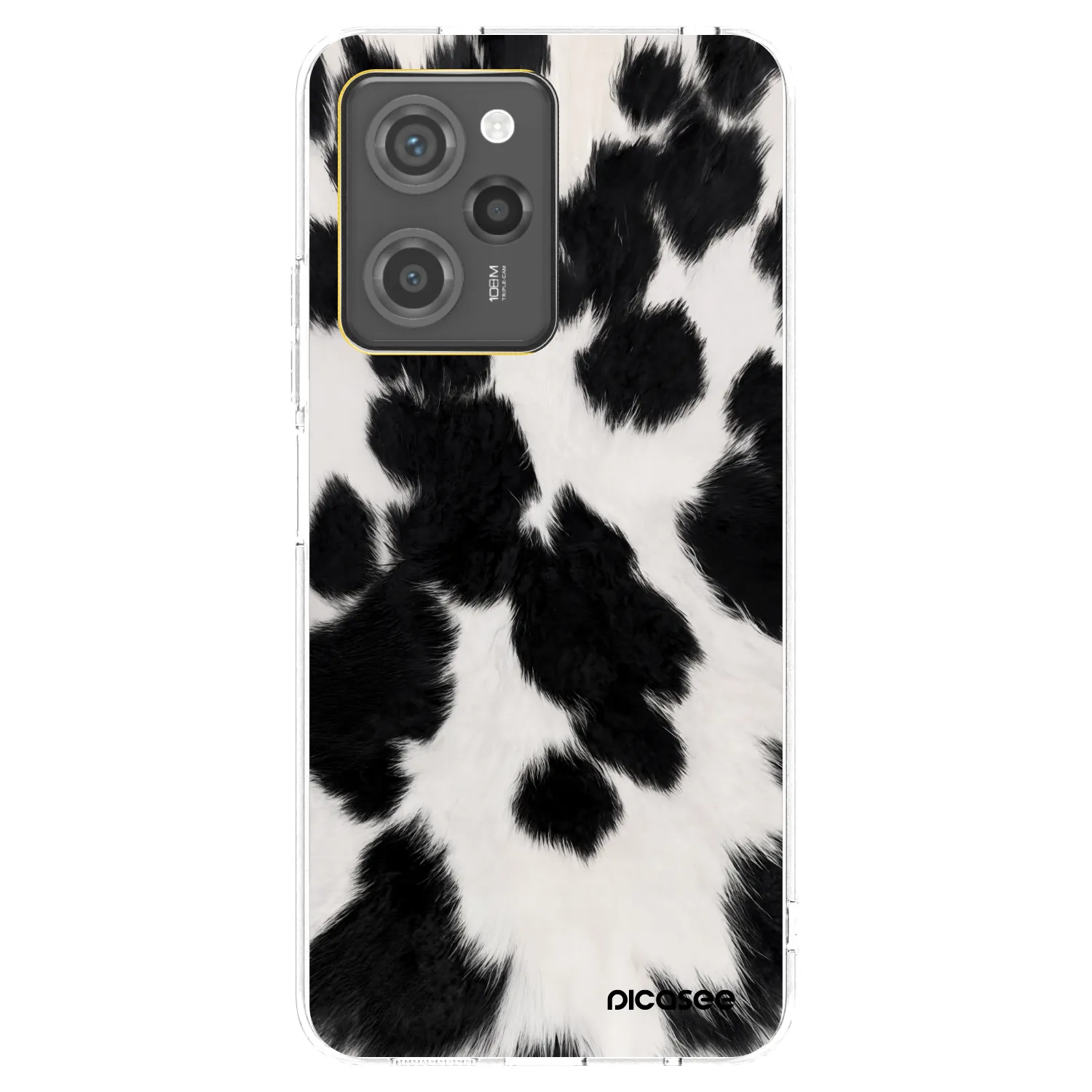 Picasee husă neagră din silicon pentru Xiaomi Poco X5 Pro - Black Moo