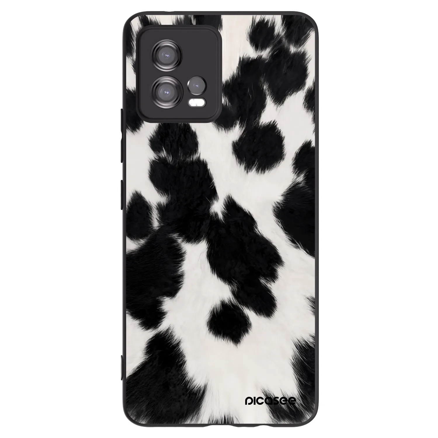 Picasee husă neagră din silicon pentru Motorola Moto G72 - Black Moo