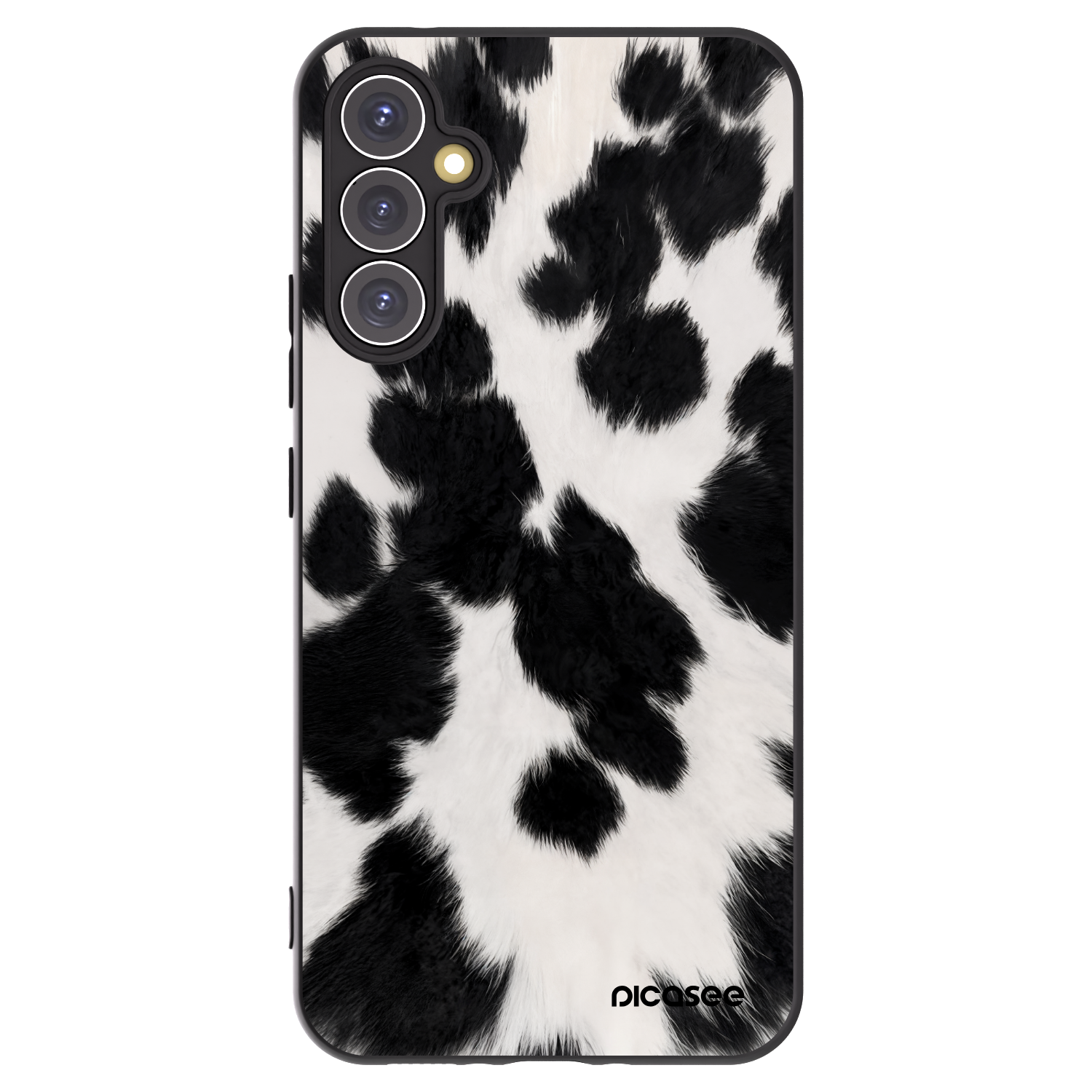 Picasee husă neagră din silicon pentru Samsung Galaxy A34 5G A346B - Black Moo