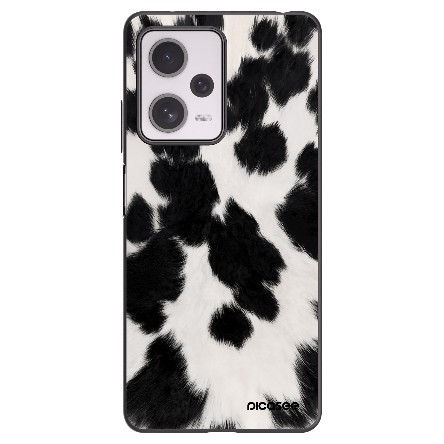 Picasee husă neagră din silicon pentru Xiaomi Redmi Note 12 Pro+ 5G - Black Moo