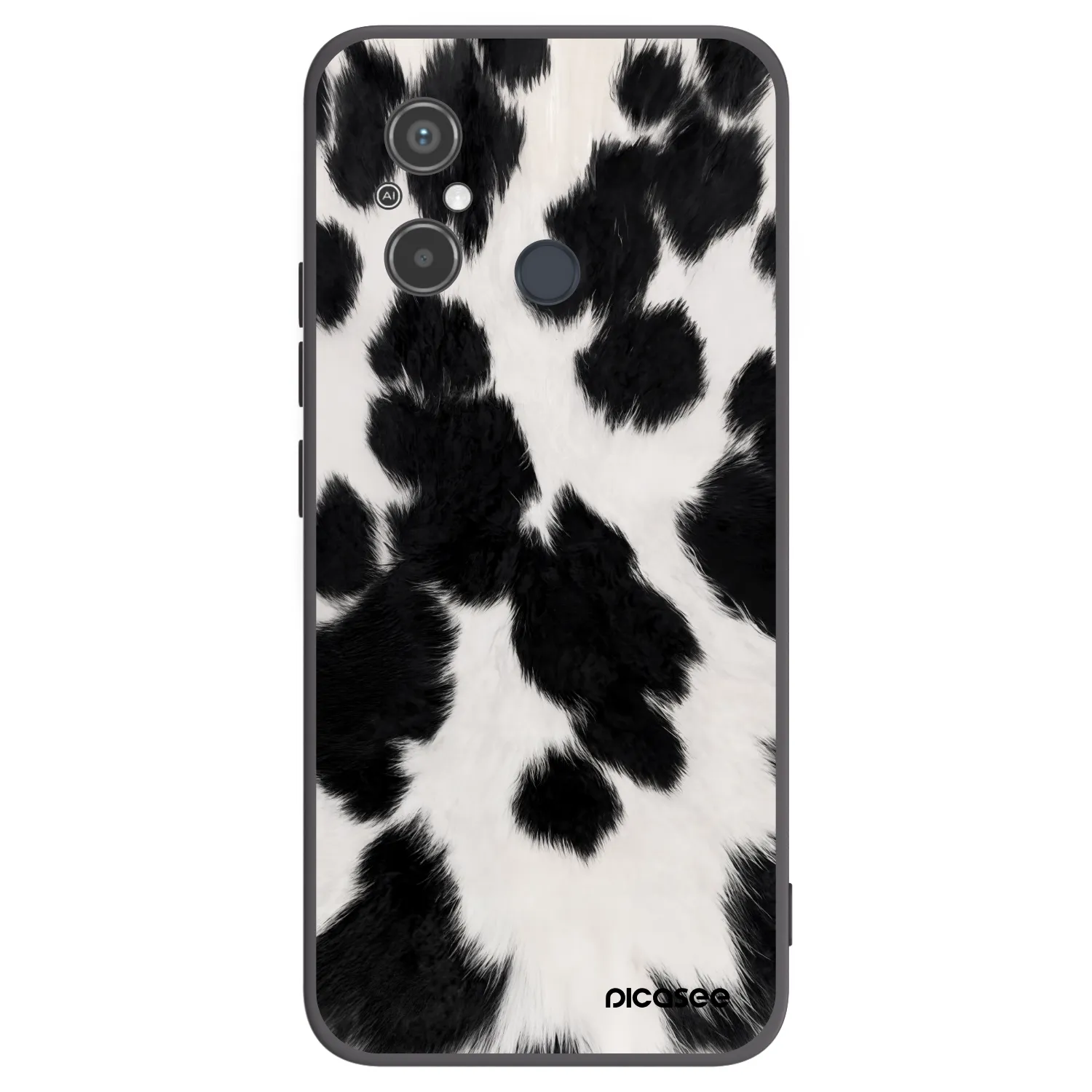 Picasee husă neagră din silicon pentru Xiaomi Redmi 12C - Black Moo